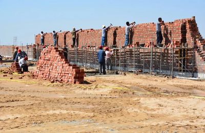 满都拉深入太阳庙农场，实地调研万头有机沙漠肉牛养殖基地规划与建设进展